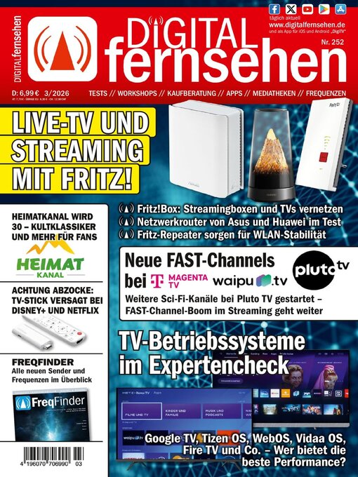 Title details for Digital Fernsehen by Auerbach Verlag und Infodienste GmbH - Available
